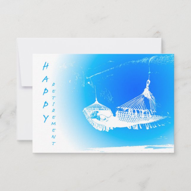 Hammock - Happy Retirement Party 01 Invitation (Front)