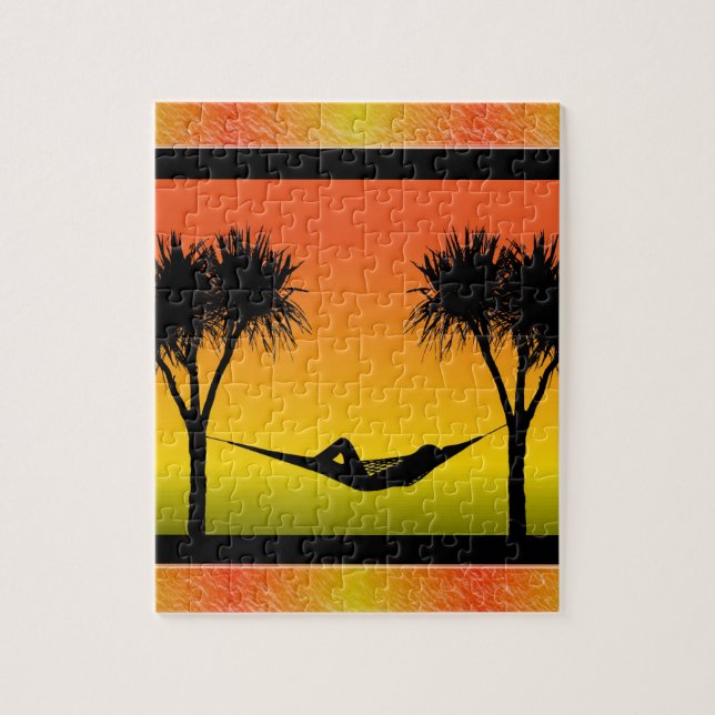 Hammock Heart Puzzle (Vertical)