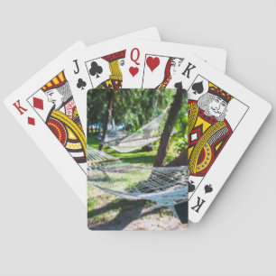 Hammock on the beach, Fiji Playing Cards