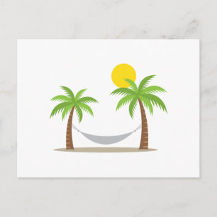 Hammock & Palms Postcard