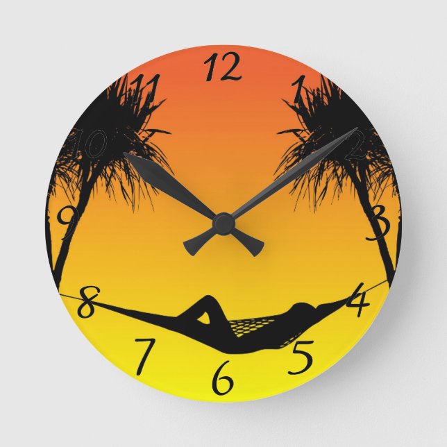 Hammock Round Clock (Front)