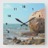 Hammonasset Beach Wall Clock