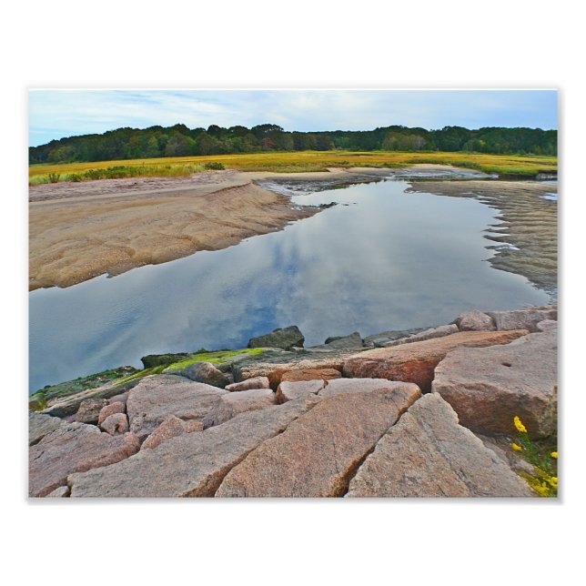 Hammonasset Reflections Photo Print (Front)