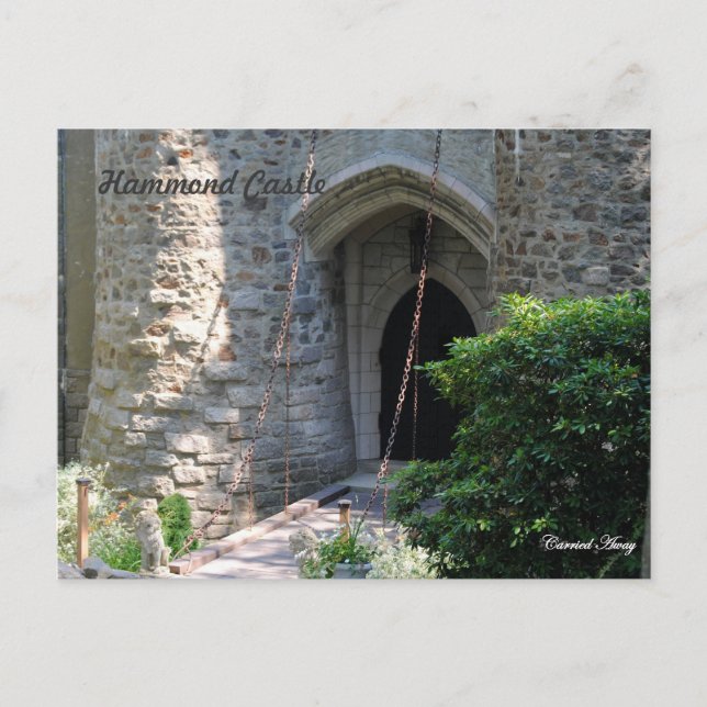 Hammond Castle Postcard (Front)