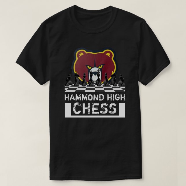 HAMMOND HIGH CHESS T-Shirt (Design Front)
