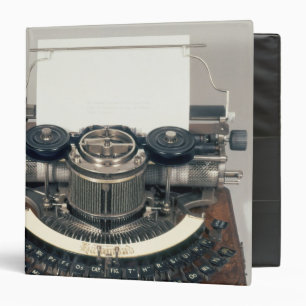 Hammond typewriter, with the ideal keyboard binder