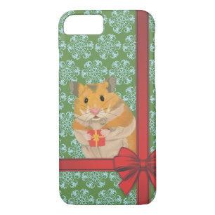 Hammy Christmas Hamster Christmas iPhone 8/7 Case