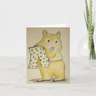 Hammy's Comfy Pants Card