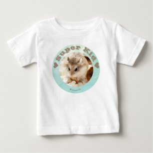 HammyVille - Cute Brown White Hamster - Super Kids Baby T-Shirt