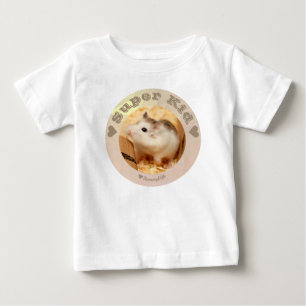 HammyVille - Cute Brown White Hamster - Super Kids Baby T-Shirt