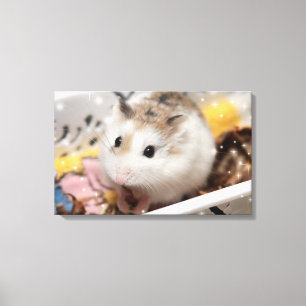 Hammyville - Cute Hamster Canvas Print