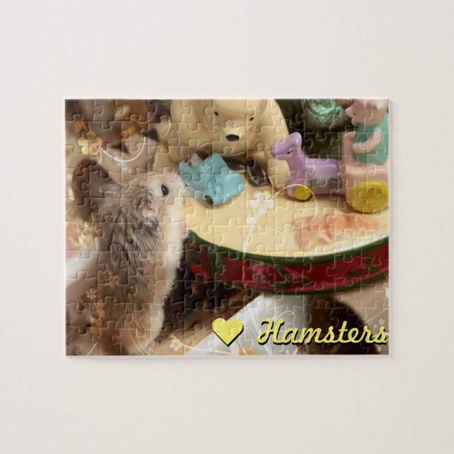 Hammyville - Cute Hamster Jigsaw Puzzle (Horizontal)