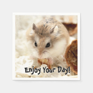 Hammyville - Cute Hamster Napkin