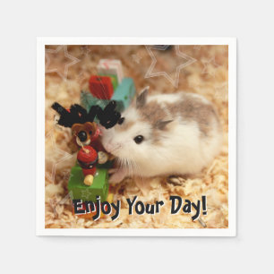 Hammyville - Cute Hamster Napkin