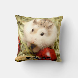 Hammyville - Cute Hamster Throw Pillow