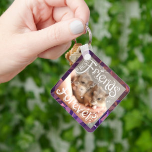 Hammyville - Hamster Best Friends Forever Keychain