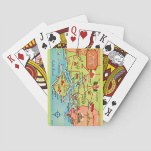 Hampshire & Isle of Wight Map Playing Cards