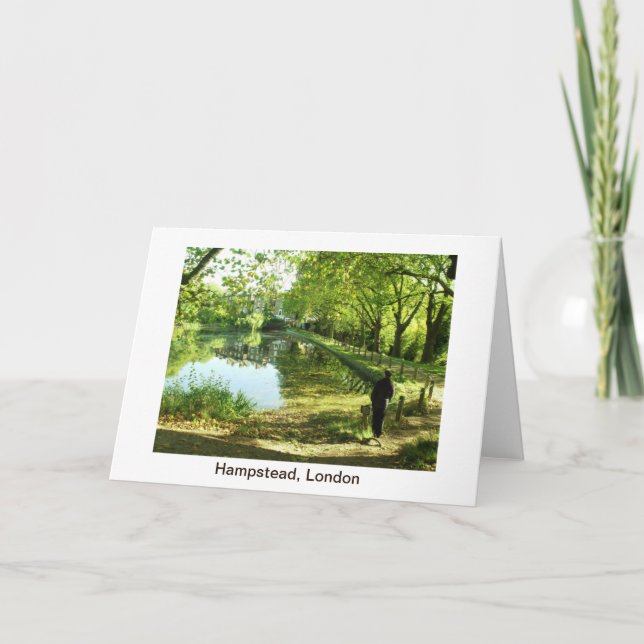Hampstead Heath, London Card (Front)