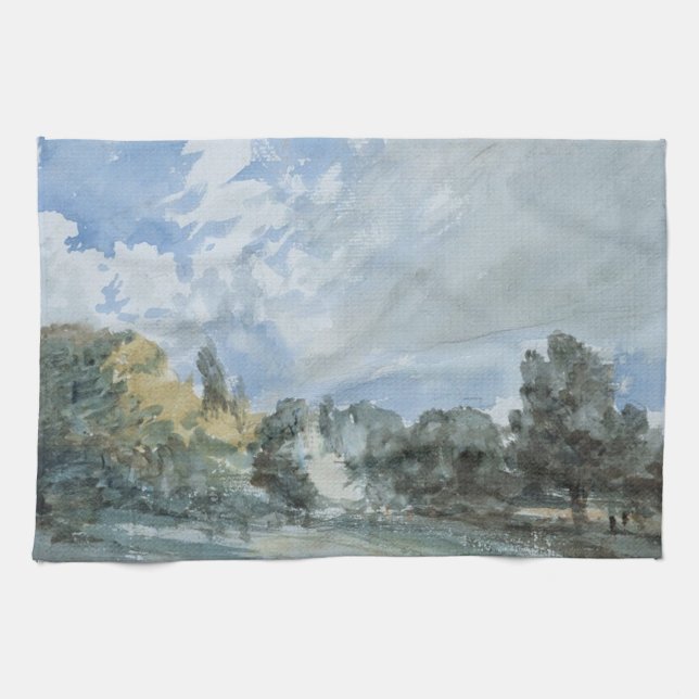 Hampstead Heath (London, England) Kitchen Towel (Horizontal)
