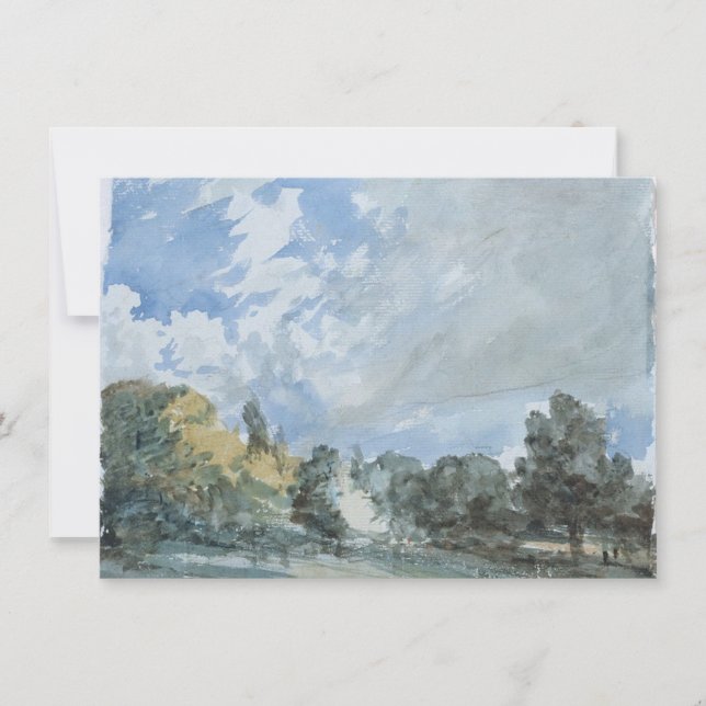 Hampstead Heath (London Park) Card (Front)