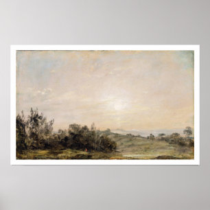 Hampstead Heath, looking towards Harrow, 1821-22 ( Poster