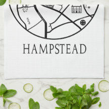 Hampstead Tea Towel