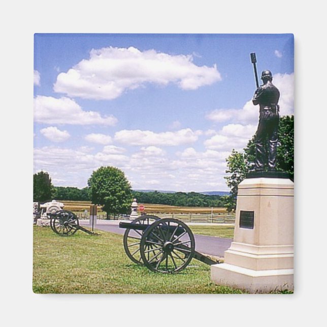Hampton Battery - Gettysburg Magnet (Front)