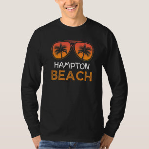 Hampton Beach Vintage Retro Summer Family Vacation T-Shirt