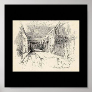 Hampton Court Canvas Poster