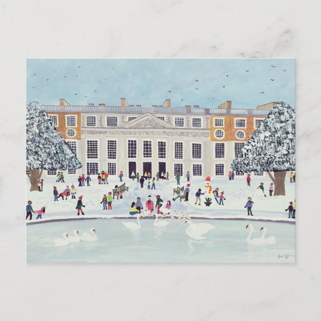 Hampton Court Palace Fountain Gardens Postcard (Front)