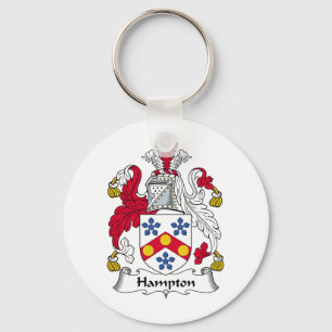 Hampton Family Crest Keychain