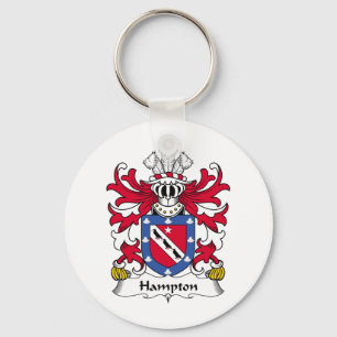 Hampton Family Crest Keychain