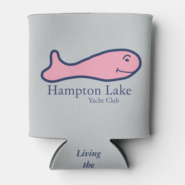 Hampton Lake - non personalized Can Cooler (Front)