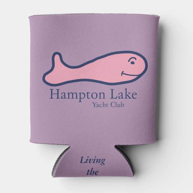 Hampton Lake - non personalized Can Cooler (Front)