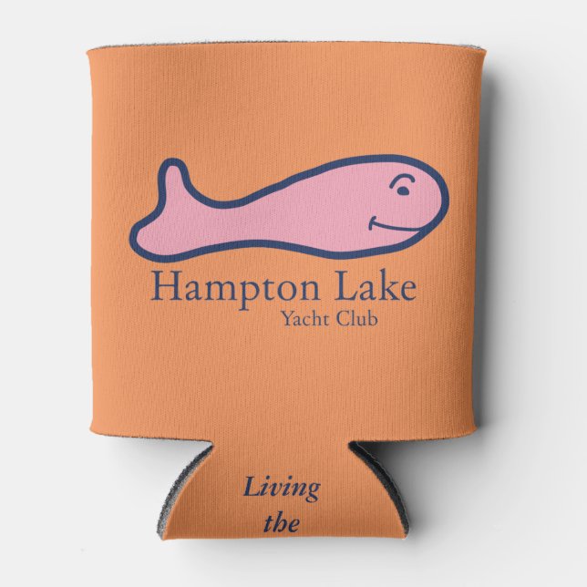 Hampton Lake - non personalized Can Cooler (Front)