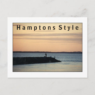 Hamptons Style Postcard