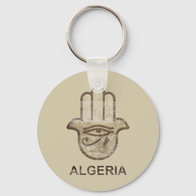 Hamsa Algeria Keychain (Front)