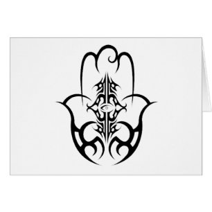 HAMSA - black and white