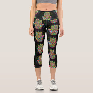 Arabian Princess Patterned Leggings (Traditional & Capris