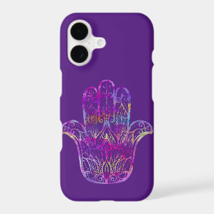 Hamsa filigrané multicolore