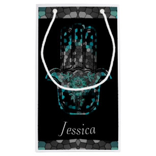 Hamsa Flower Life Small Gift Bag