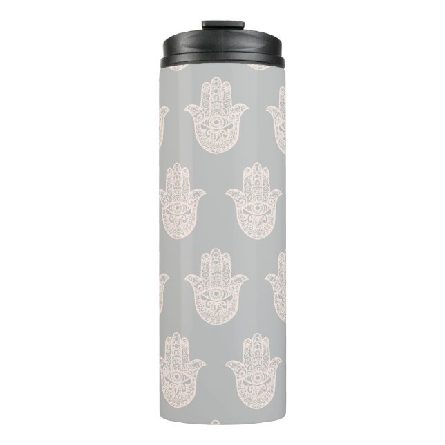 Hamsa Hand of Fatima Thermal Tumbler (Front)