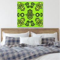 Hamsa Hand Protection Art