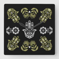Hamsa Hand Protection Art
