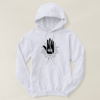 Hamsa Hand Third Eye Soul Enlightenment Pineal Hoodie