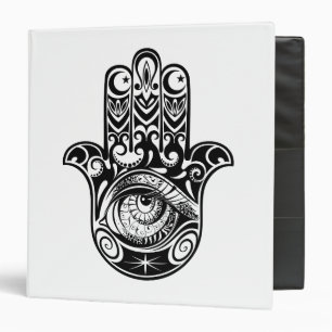 Hamsa Hand Zendoodle Binder