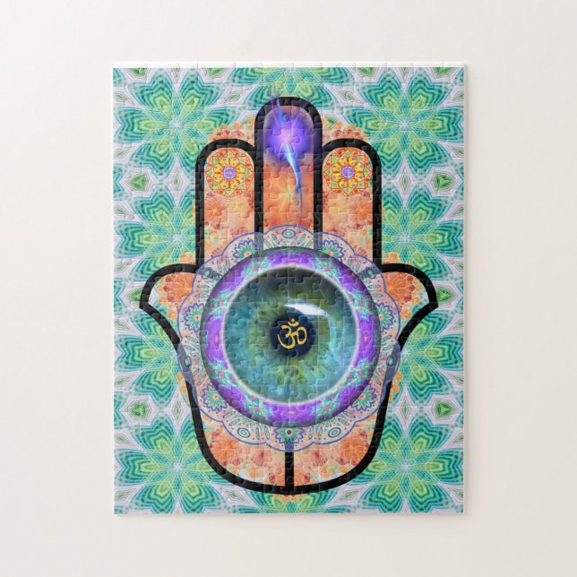 Hamsa Harmony puzzle (Vertical)