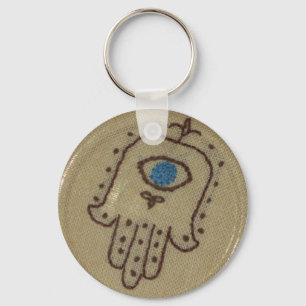 Hamsa Keychain