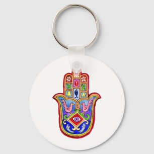 Hamsa Keychain
