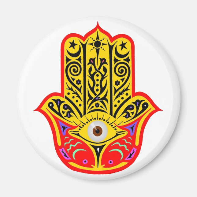 Hamsa - Magic Hamsa Magnet (Front)